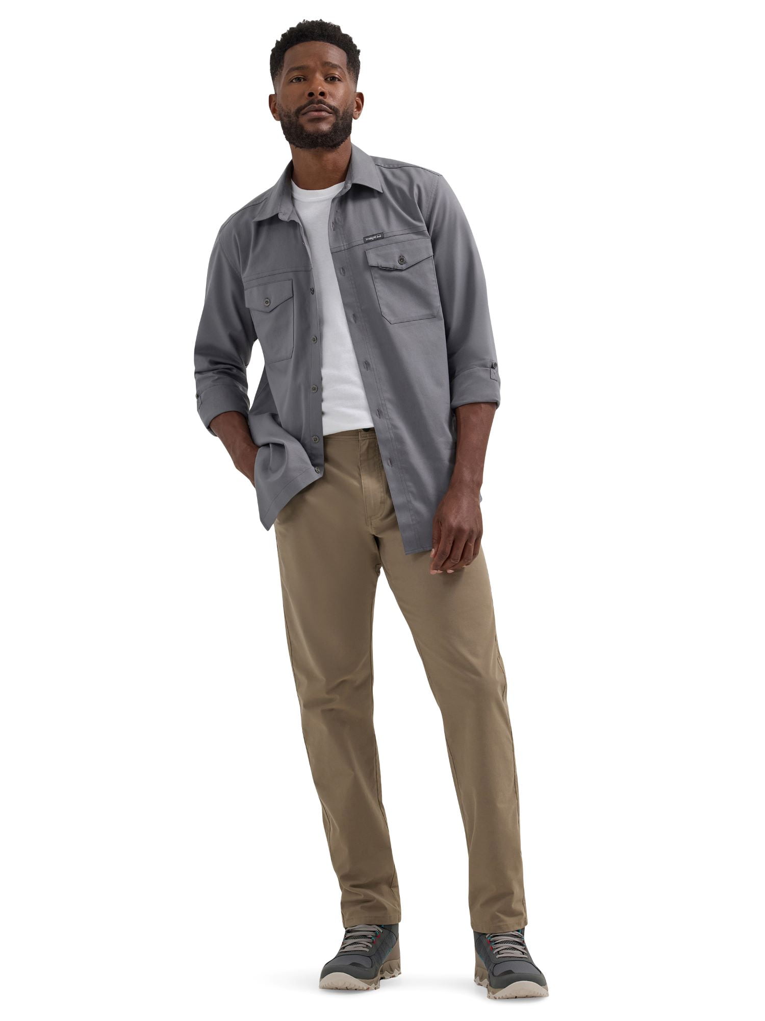 Wrangler® Men's Outdoor All Terrain Chino Pant with UPF 30 Protection
