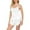 White, variant on Tnhcen Women's Pajama Set | V-Neck Satin-Like Sleepwear with Side-Slit Shorts | Breathable Silky Tank Top & Shorts Loungewear Set for Women (S-3XL)