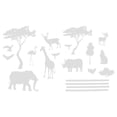 thumbnail image 1 of Window Sticker Anti-Collision Window Clings for 1Set Decorative Decals, 1 of 4
