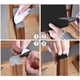 thumbnail image 5 of Almohadillas de fieltro antideslizantes a prueba de polvo para muebles, que protegen los pisos de madera con una tira de fieltro resistente que reduce el ruido y los rayones, perfectas para, 5 of 5