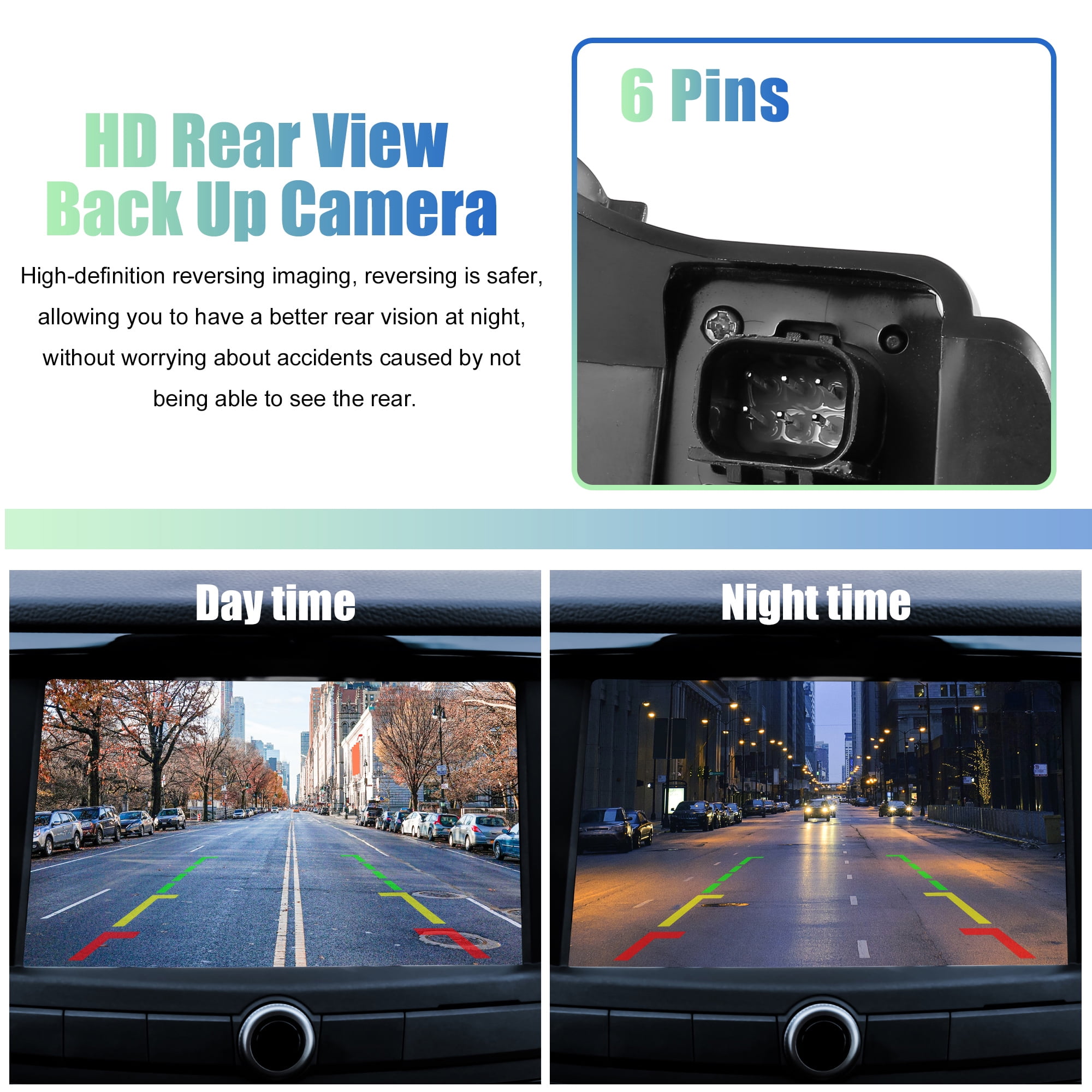 Unique Bargains Rear View Back Up Camera 86790-04021 for Toyota Tacoma 2013-2015