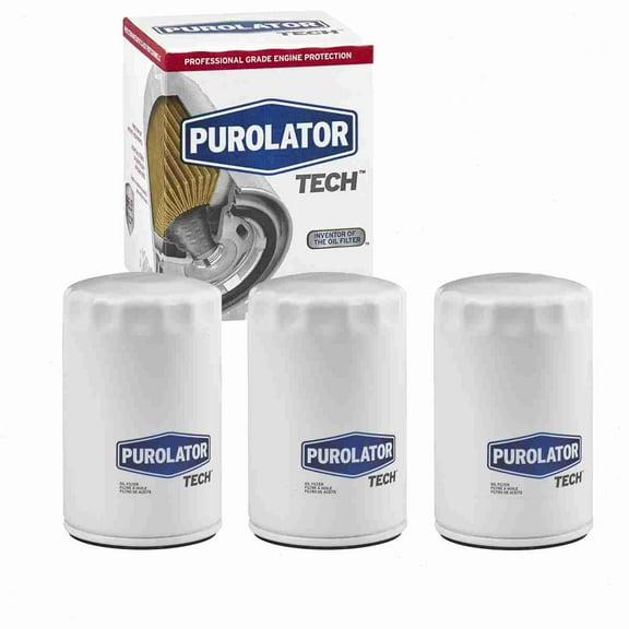3 pc Purolator TECH TL20064 Engine Oil Filters for 000 091 511A 08064-00140 1-2870A 1034 108 12 G 2400 134 1364 15208-AA000 15208-H1010 15208-H1011 15213-32431 15213-32431-1 15600-33020 15601-22010