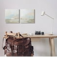 thumbnail image 2 of Stupell Industries Pastel Abstract Landscape Painting Gallery Wrapped Canvas Print Wall Art, Set of 2, Design by June Erica Vess, 2 of 6