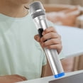 thumbnail image 3 of Fake Microphone Prop Pretend Play Microphone Prop Party Microphone Practice Microphone, 3 of 5