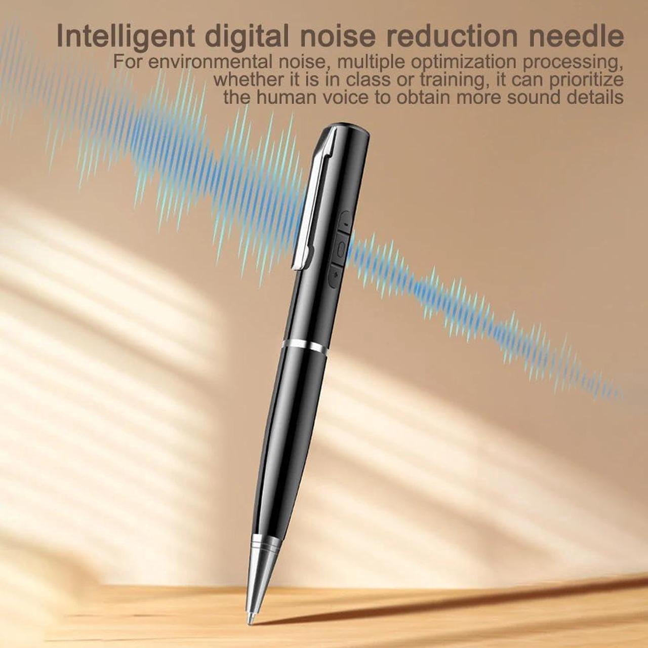 64GB Digital Voice Recorder, Rechargeble Audio Activated Recording Device with Noise Reduction, MP3 Stereo Player for Lectures Meetings, Work, Interviews