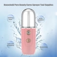 thumbnail image 4 of MINI 30ML USB Humidificadores recargables Difusor Facial Plástico Spray Mist Mio Rociador Hojereo Handheld Skin Care Máquina Herramienta Rosa Advancent HA028263-09B, 4 of 7