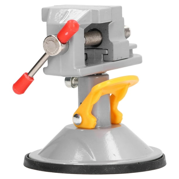 Demonsen Mini Table Suction Vise For Jewelry Mini Bench Vice Mini Suction Vise Clamp Mini Table Suction Vise For DIY Jewelry Carving Watch Repairing