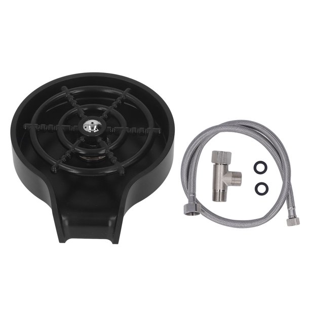 Enjuagadora De Botellas, Automática De Alta Presión, Operación Simple, Fregadero, Lavadora De Botellas, ABS, Acero Inoxidable Para Bar ANGGREK Otros