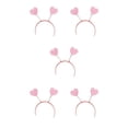 thumbnail image 2 of Sonducket Diademas en forma de corazón Brillo elegante con resorte Antideslizante Accesorios para el peinado del cabello Diademas Concierto de Type2 NO2, 2 of 6
