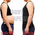 thumbnail image 3 of FITVALEN Mens Slimming Body Shaper Waist Trainer Gym Vest Abs Abdomen Slim Tank Top Compression Workout Shirt, 3 of 10