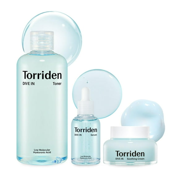 Set de cuidado de la piel Torriden DIVE-IN Serum + Tónico de ácido hialurónico