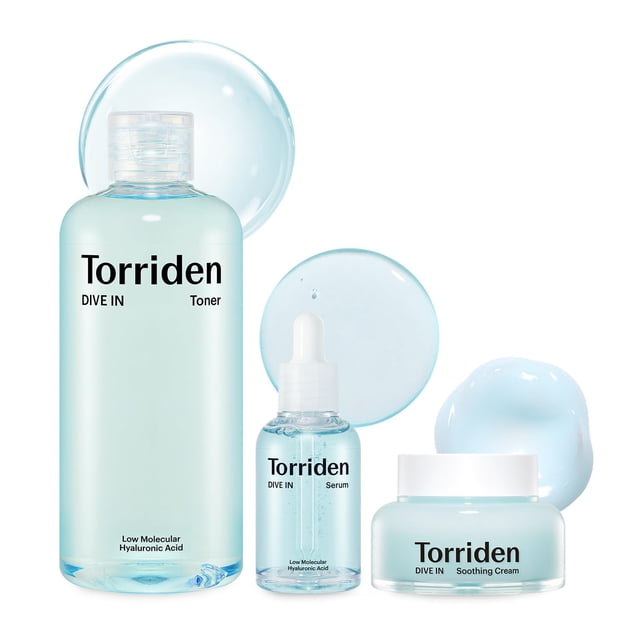 Set de cuidado de la piel Torriden DIVE-IN Serum + Tónico de ácido hialurónico