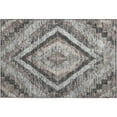 thumbnail image 2 of Addison Rugs Mayfield Premium Machine Washable Transitional Aztec Taupe Rectangle Rug, 1'8" x 2'6", 2 of 6