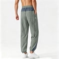 thumbnail image 4 of LIaqionyy Joggers Pants for Mens Elastic Waist Lightweight Hiking Pants Streetwear Workout Trousers with Pockets, 4 of 8
