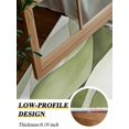 thumbnail image 4 of Sage Green Ripple Area Rug for Bedroom 2.7x5 Ft Abstract Gradient Watercolor Modern Super Soft fuzzy Throw Rug Non-Slip Fluffy Plush Indoor Floor Carpet for Living Room Nursery Home Decor, 4 of 8