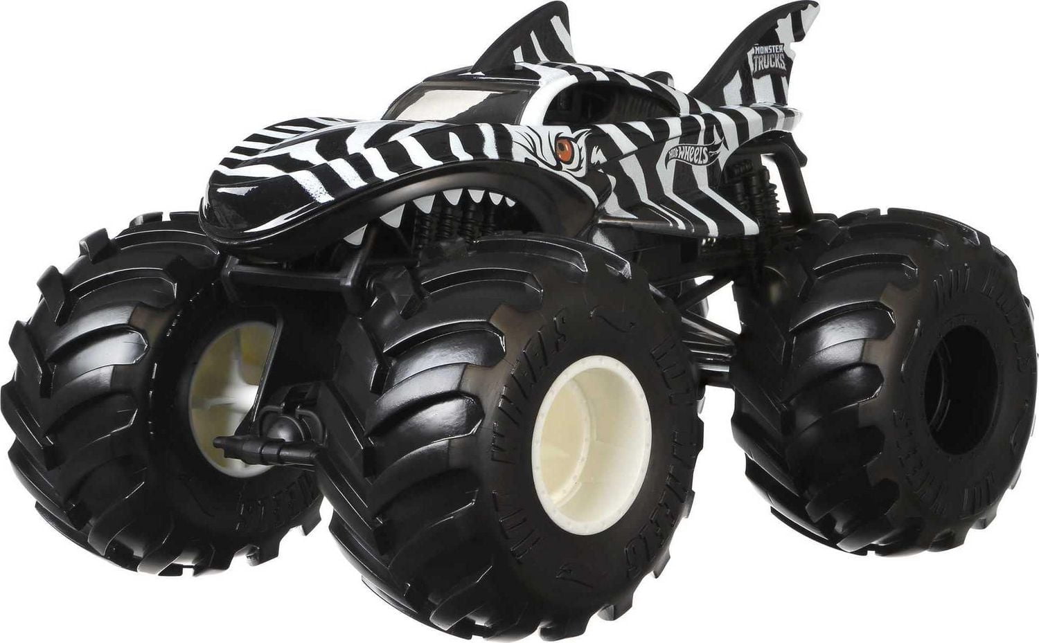 Hot Wheels Monster Trucks 1:24 Zebra Shark