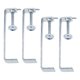 thumbnail image 2 of 4 abrazaderas para ladrillos, pinzas de sujeción para ladrillos, herramientas manuales resistentes, multiusos, resistentes. Longitud 20 cm, 2 of 7