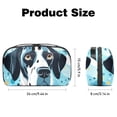 thumbnail image 5 of Spotted Dog USB Cable Organizer Charger Pouch Hard Drive Cases Oxford Cloth Digital Storage Bag 5.9x9.44x3.14 in Waterproof Electronics Accessories Case, 5 of 6