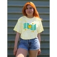 thumbnail image 2 of Yes Girl You Can! Tie Dye Cyclone Women -Image by Shutterstock, Female Large, 2 of 4