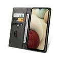 thumbnail image 4 of Solennerer for Galaxy A42 5G Case Wallet Black Leather Flip Folio Case for Samsung A42 with Card Slots Kickstand Magnetic Closure Ultra Slim Shockproof Protective Phone Case, 4 of 9