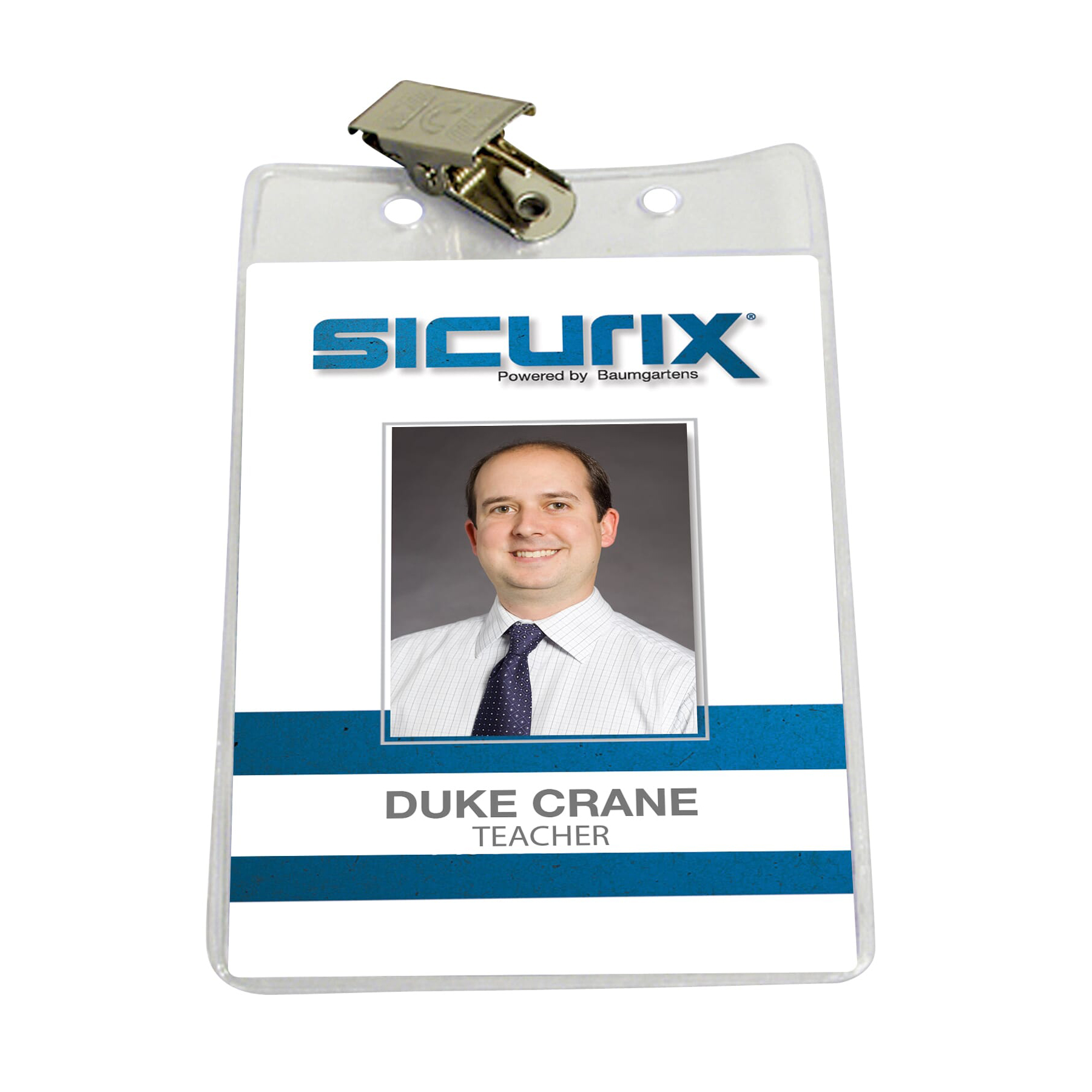 Baumgartens Sicurix Clip Style Badge Holders