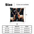 thumbnail image 5 of Elk Deer Pillow Covers and Throw Pillow Inserts - Set of 2, Available in 16x16, 18x18, and 20x20 Inches, Featuring Unique Patterns for Home Decor, 5 of 6