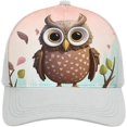 thumbnail image 1 of Owl Lover Baseball Cap Classic Golf Cap Soft Dad Hat Multicolor Adjustable Low Profile Hat Unisex, 1 of 6