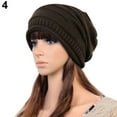 thumbnail image 2 of SPRING PARK Unisex Winter Plicate Baggy Beanie Knit Casual Crochet Ski Cap Oversized warm Slouch Hat, 2 of 2