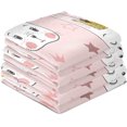 thumbnail image 7 of Cute Rabbit Princess Kitchen Tea Towels Set of 1 Absorbent Hand Dish Towels, Pink Stars Dishcloths Lint-Free 18x28 Inch Fast Drying for Cooking Baking Home Clean, 7 of 7