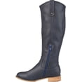 thumbnail image 3 of Women's Journee Collection Taven Wide Calf Knee High Boot Blue Faux Leather 6 M, 3 of 6