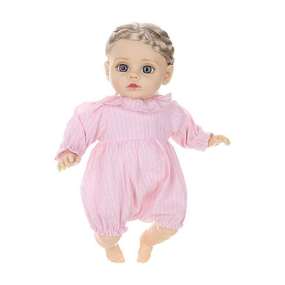 Tarmeek Reborn Baby Doll for 18 Month  Toddlers, 14Inch Realistic Pink Doll Simulation Doll Toys for 3 4 5 Year Old Girls and Boys, Birthday Christmas Gifts for Kids