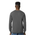 thumbnail image 4 of Gildan Unisex Ultra Cotton Long Sleeve Art and Craft T-Shirt, Bulk 3 Pack, Charcoal Tee, S, 4 of 5