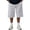 18# Light Gray, variant on Men's Baggy Sweat Shorts 2026 Fleece Y2k Shorts Casual Under Knee Shorts Hem Gym Shorts with Pockets Hot Pink 2XL