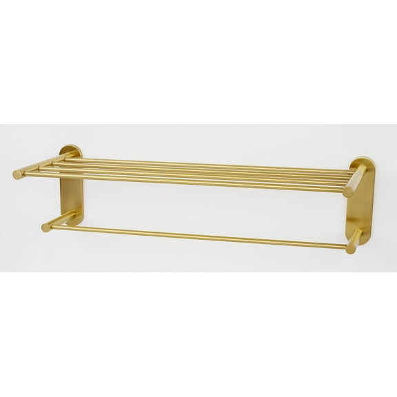 Alno A8326-24 Contemporary I 24" Wide Towel Rack - Brass