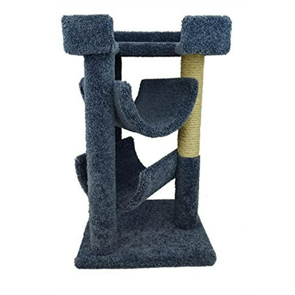 New Cat Condos Cat Scratch and Lounge-Color:Green