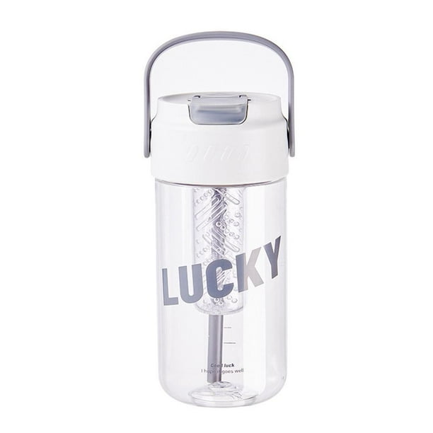 EZLIFE Taza de agua de 600 ml, creativa, para una sola bebida, portátil, para llevar, caliente, O0 N8A9