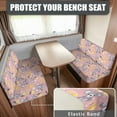 thumbnail image 2 of XYZCANDO Koala RV Dinette Cushions Comfortable RV Accessories Universal RV Dinette Cushion Covers for Women Bench Seat Cover Washable Cushion Covers for Couches and Sofas Stretchable Slipcovers Pink, 2 of 7