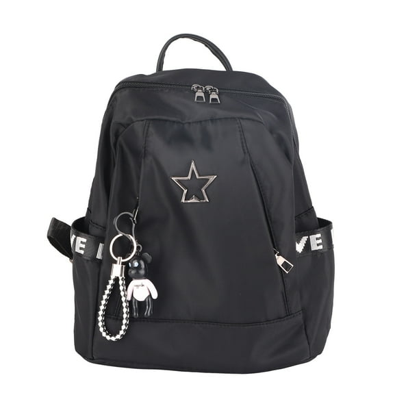 Mochila impermeable para mujer Nikou Oxford color negro talla S
