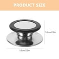 thumbnail image 2 of PBPBOX 2Pcs Sturdy Compact Pot Lid Handles Replaceable Lid Accessories for Cookware, 2 of 8