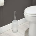 thumbnail image 6 of Mainstays Loop Toilet Bowl Brush and Holder Set, Frost, 6 of 11
