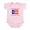 Petal Pink, variant on CafePress - Half Puerto Rican Body Suit - Baby Light Bodysuit, Size Newborn - 24 Months
