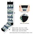 thumbnail image 3 of joogoo Winter Christmas Snowflake Long Socks Women Men Knee High Sock, 3 of 8