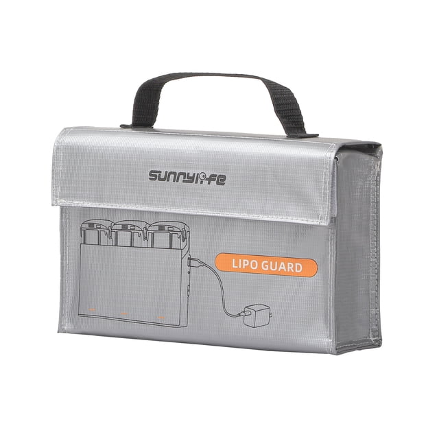 DC830 Sunnylife Mini 4K/AVATA2 Battery Explosion Proof Bag Battery Butler Lithium Charge Protection Flame Retardant Bag