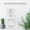 thumbnail image 4 of CTDream Simple Rustic Farmhouse Kitchen Decor 11oz. Ceramic Coffee Tea Mug Gift, Aunt of the Bride, 1-Pack, Wedding Thank You Gift Ideas, 4 of 7