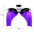 thumbnail image 4 of Occasions Airflowz 6ft Inflatable Hanging Vampire, 4 of 9
