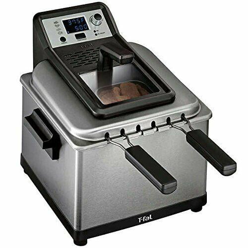 TFAL FR50AD50RB Fryer 4L Deep Fryer W/ Presets; open box