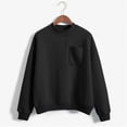 thumbnail image 2 of Sweatshirt for Women Perfect For Daily Wear or Loungewear Every Soft Fabrics M Black Sweatshirts, 2 of 4