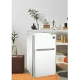 thumbnail image 4 of RCA 3.2 Cu Ft Two Door Mini Fridge with Freezer RFR832, White, 4 of 5