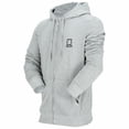 thumbnail image 2 of Sudadera Para Hombre K-SWISS Con Gorro Y Cierre Frontal Gris Talla G, 2 of 3