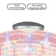 thumbnail image 5 of EMS Electric Neck Massager Back Pulse 6 Modes Head and Cervical Spine Massager Wireless Smart Shoulder Massager Hot Compress Pain Relief, 5 of 5